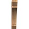 Ekena Millwork Thorton Slat Rough Sawn Bracket, Western Red Cedar, 6"W x 34"D x 34"H BKT06X34X34THR06RWR - alternate 4